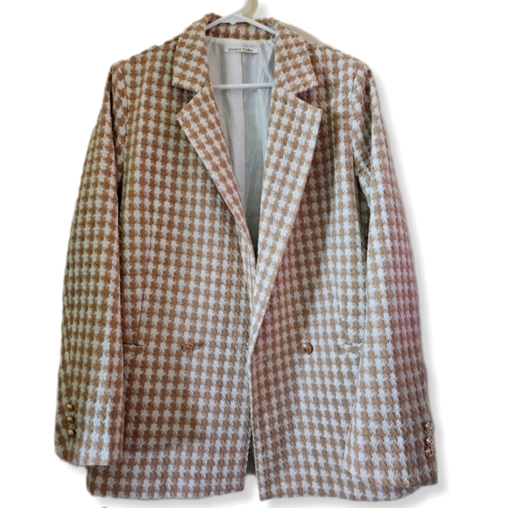 Cherry Cloth Classic Houndstooth